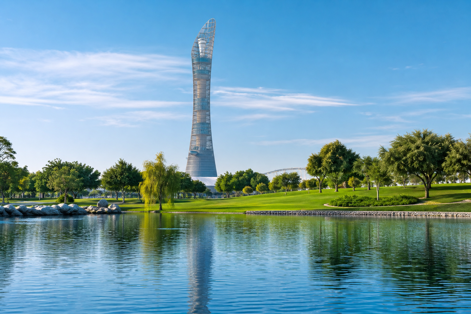 Aspire Park Green escape in the city